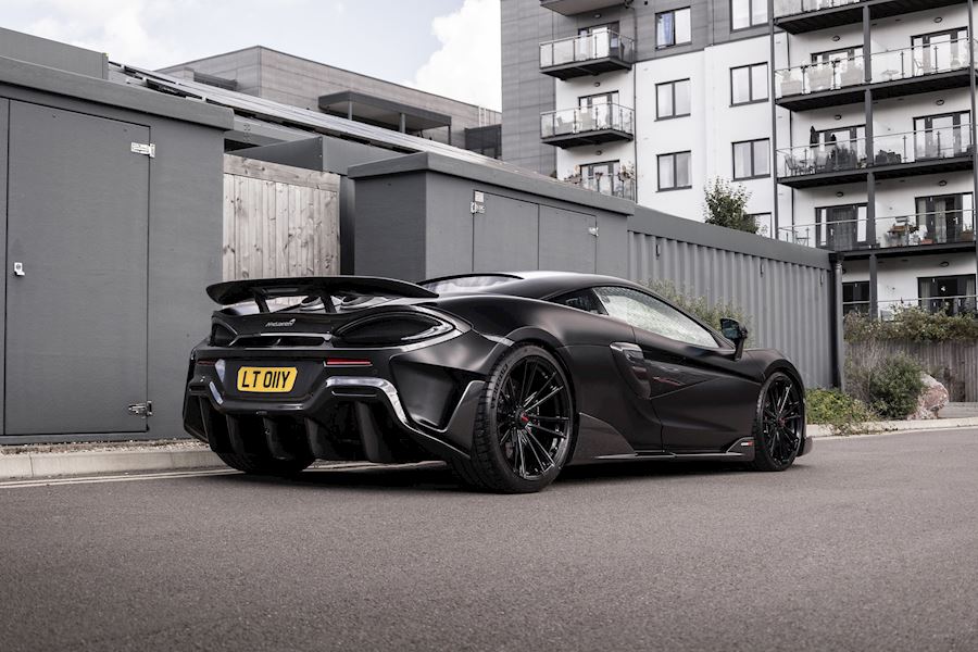 McLaren 600lt installed with Vossen x Novitec MC3 alloy wheels